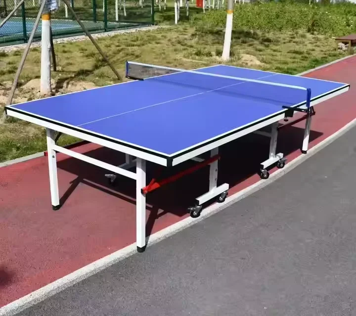 2026 Wholesale Indoor Folding Entertainment Exercise 18mm Pingpong Table Professional Table Tennis Table