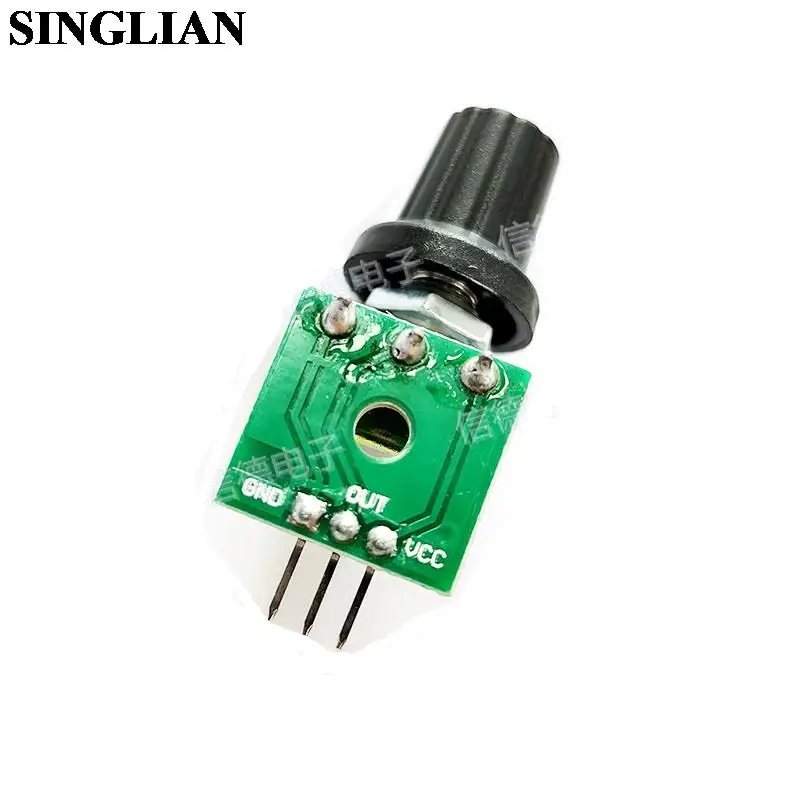 10K Resistance Potentiometer Module Adjustable Resistance Module Single Turn Adjustable Analog Output 0-5V Voltage