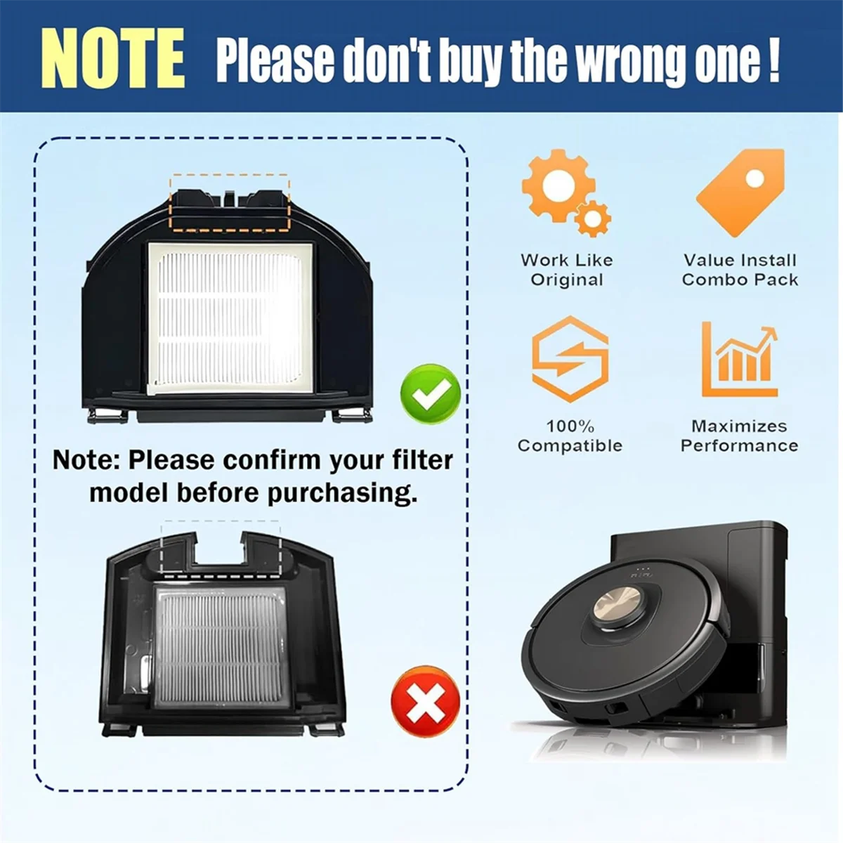 2025+ لـ AV2310AE/RV2310AE/RV2320S/UR2350AE مصفوفة مكنسة كهربائية استبدال أجزاء فرشاة رئيسية مرشحات رغوة الأسطوانة #5