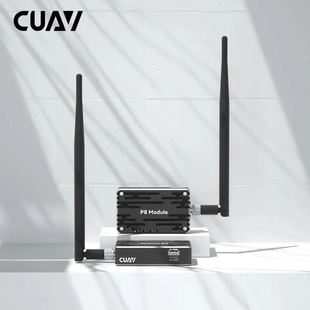 CUAV P8 Radio Telemetry Module Set 900MHz UAV Long Range Data Link for PX4 Pixhawk Flight Controller Ground Station Sky Air Unit - image 1 of 6