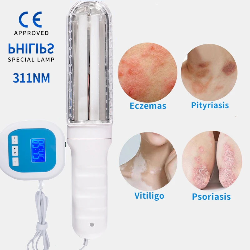 

311nm Narrowband Uvb Ultraviolet Therapy Lamp For Vitiligo Physical Therapy Equipment Psoriasis Medical Source