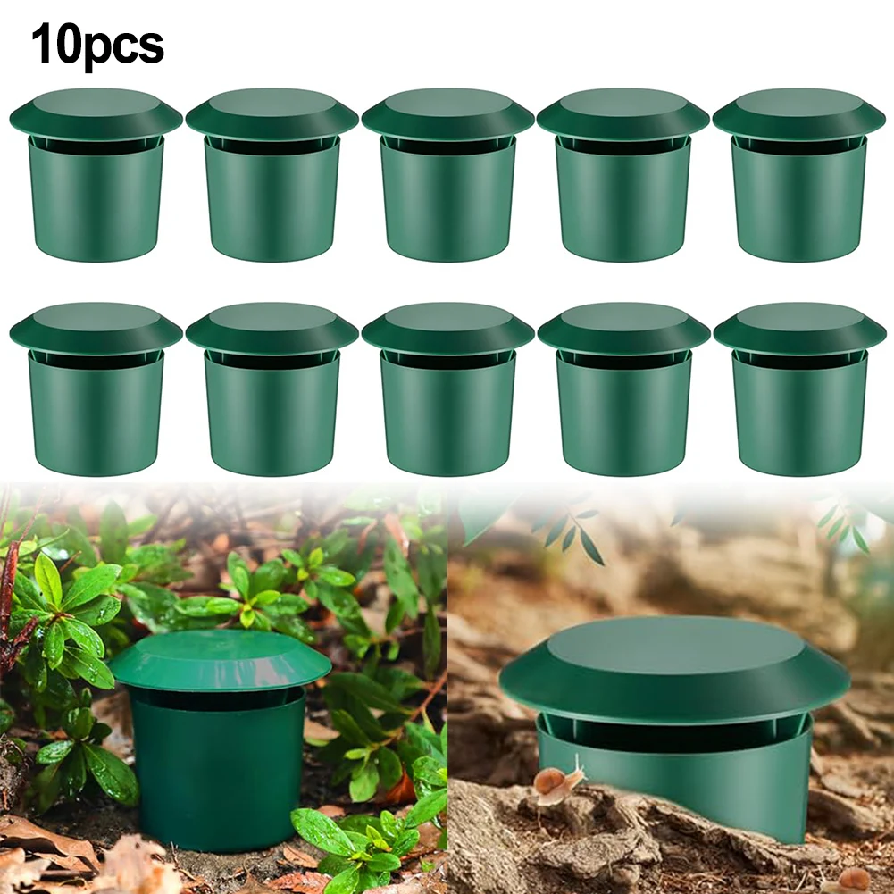 

Экологичная ловушка для улиток: многоразовая защита для сада, безопасное средство от вредителей, пластиковая ловушка для улиток, клетка для улиток, защита растений, ловушка для слизней.