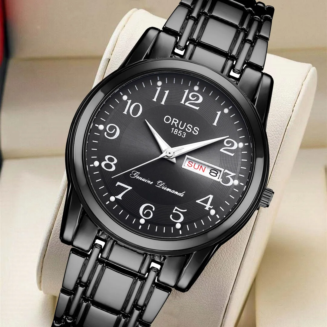 Zakelijke persoonlijkheid, alle mode, hoogwaardige buitenlandse stijl, duurzaam, knap precisie herenhorloge