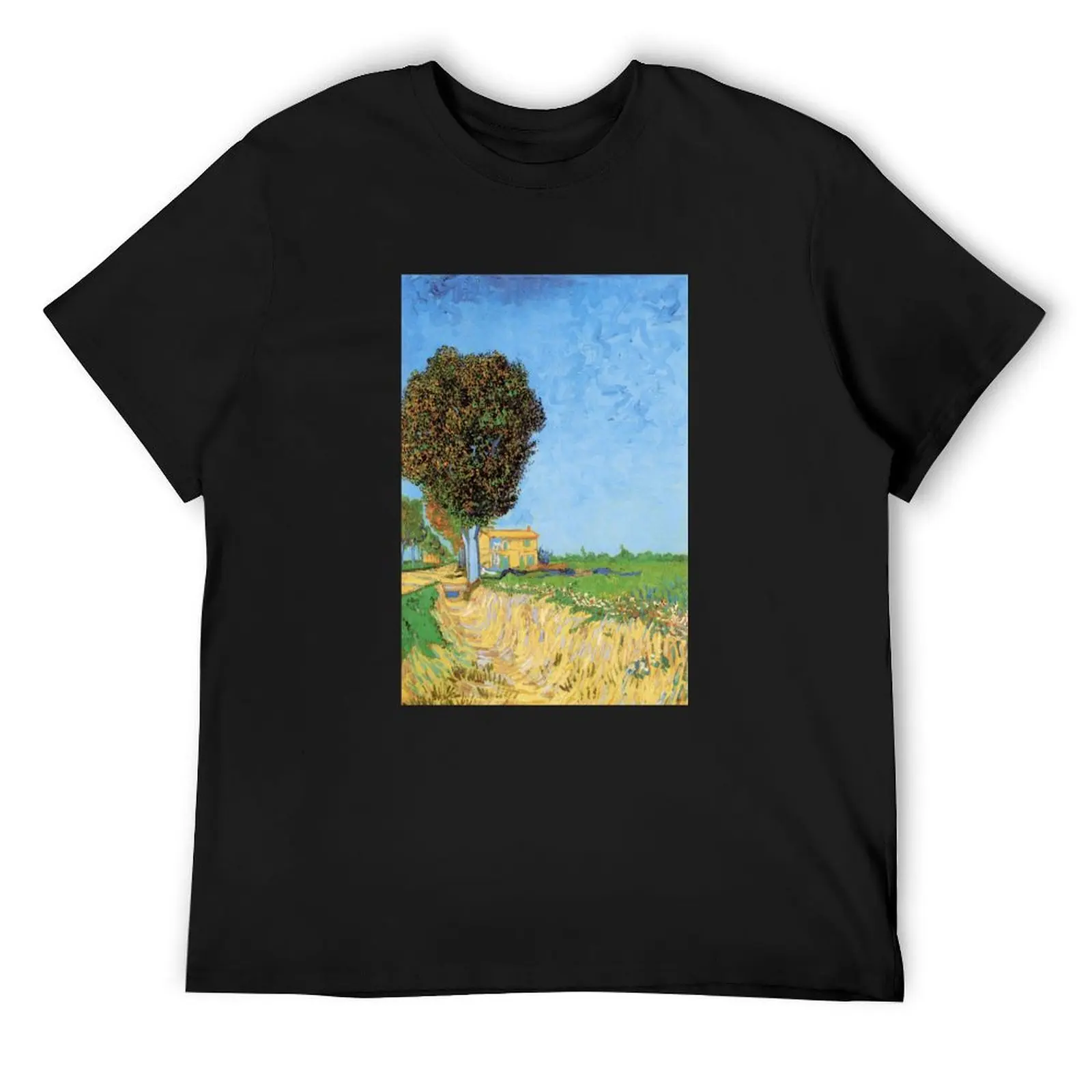 

A Lane in Arles' by Vincent Van Gogh (Reproduction) T-Shirt