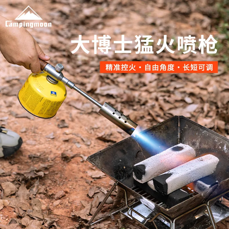 

Dr. Koman Offers A Storage Bag with High Heat and Power. The Flame Can Prolong Outdoor Camping and Ignite The Flamethrower
