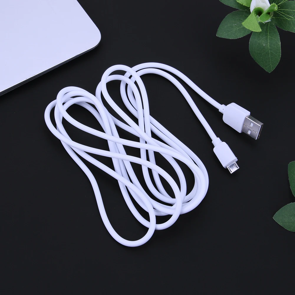 2M Micro USB Cable Universal USB Data Cord Wire High Speed White for Samsung Android