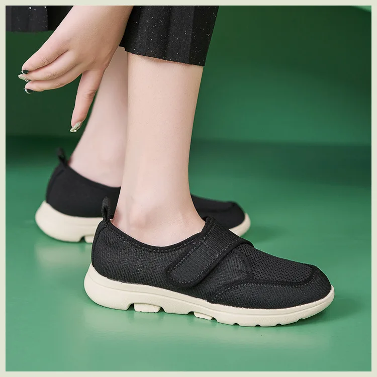 รองเท้าผู้หญิงแบบสวม ฤดูใบไม้ร่วง ฤดูหนาว น้ำหนักเบา กันลื่น ระบายอากาศดี ทรงหัวมน คุณภาพสูง ทนทานต่อการสึกหรอ