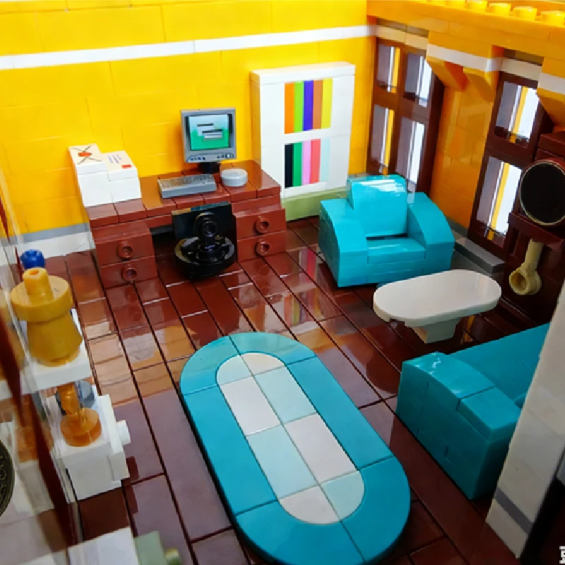 5727 ELEMENTÓW Personalizowana Restauracja MOC Modułowe Klocki Edukacyjne Kreatywne Projektowanie DIY Zabawka dla Chłopca Prezent na Boże Narodzenie