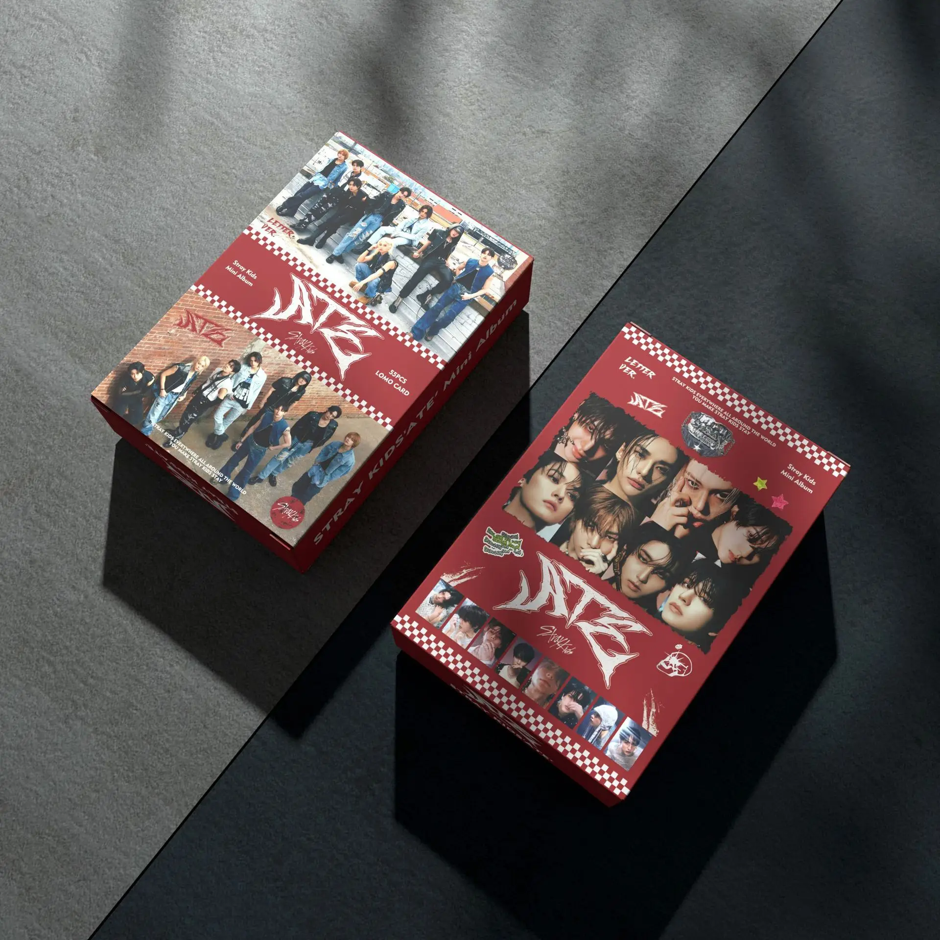 KPOP 55 pièces marchandises StrayKids, cartes Lomo, nouvel album ATE, marchandise de célébrités, collection Felix, collecte de petites cartes, co