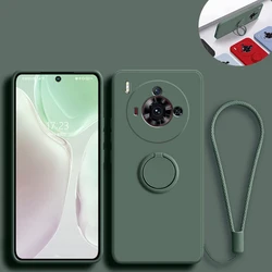 Phone Case For ZTE Nubia Z60S Z50 S PRO Z50SPro Z60SPRO Silicone Case Shockproof Soft Cover Bracket With Holder Screen Protector