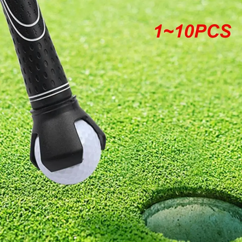 

1~10PCS Ball Picker Convenient Durable No Bend Efficient Three Claw Golf Ball Grabber Easy-to-install Portable Spherical Seeker