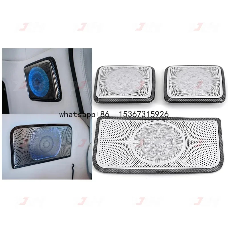 

G Class W464 Rear Berlin Sound Glow Horn Cover For Mercedes W463A W464 3D Berlin Speakers Cover with LED Light