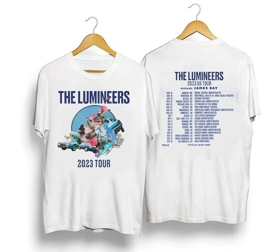 The Lumineers Band 2023 US Tour T-Shirt Concert Music Gift For Fans