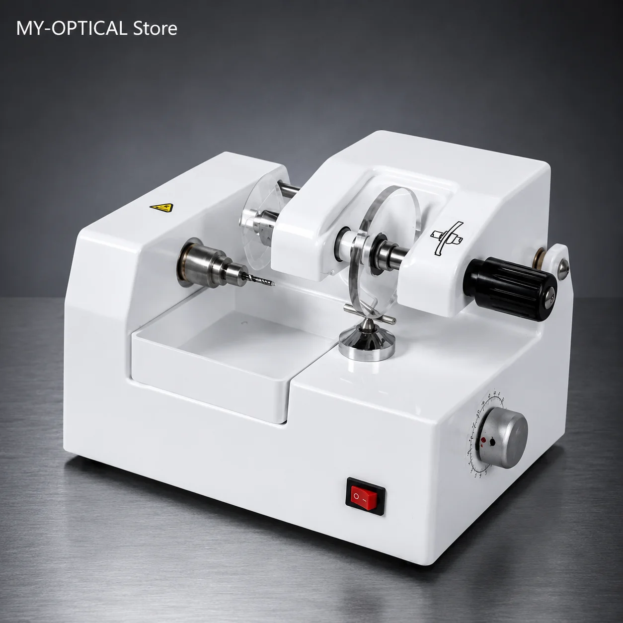 2026 New - PM-400AT Optical Pattern Maker Lens Template Drilling Machine for Edging Labs with 100W Motor 220V
