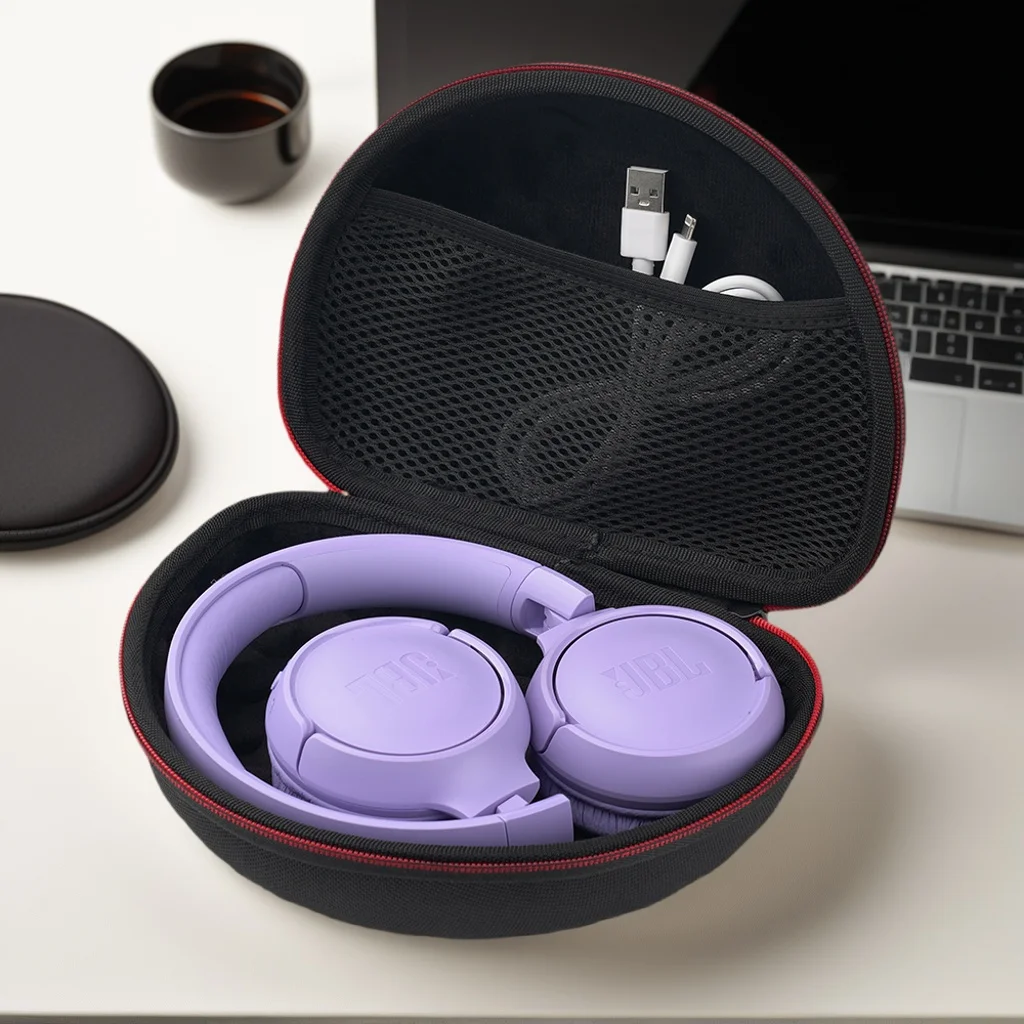 Mallette de rangement pour casque JBL Tune 520BT 560BT 660NC T450BT T460BT JR300BT, sac rigide pour casque, pochette de transport