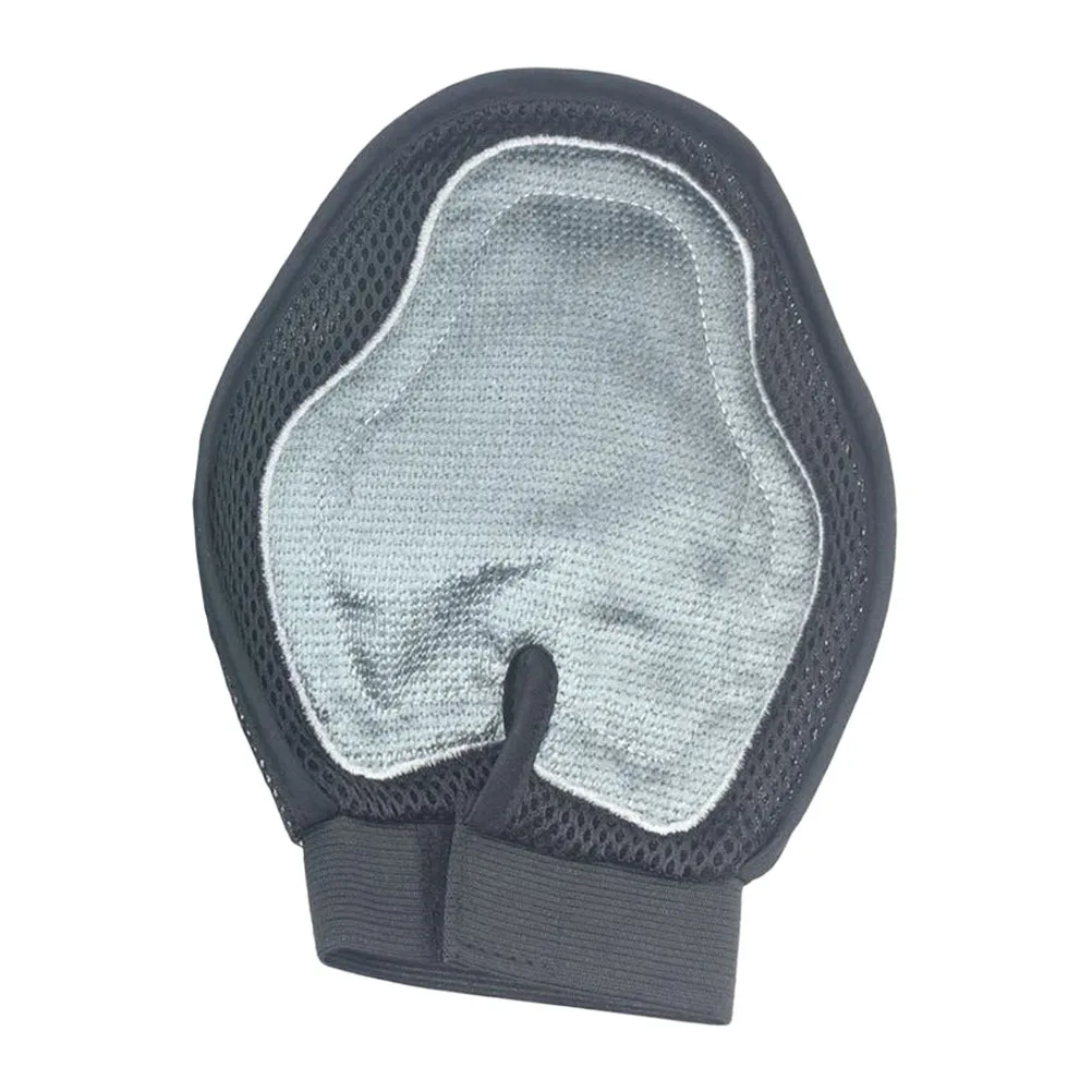 

Pet Grooming Glove Brush Cat Dog Cleaning Massage Glove Comfortable Soft Material Double-Sided Pet Hair Remover Cat Dog Grooming