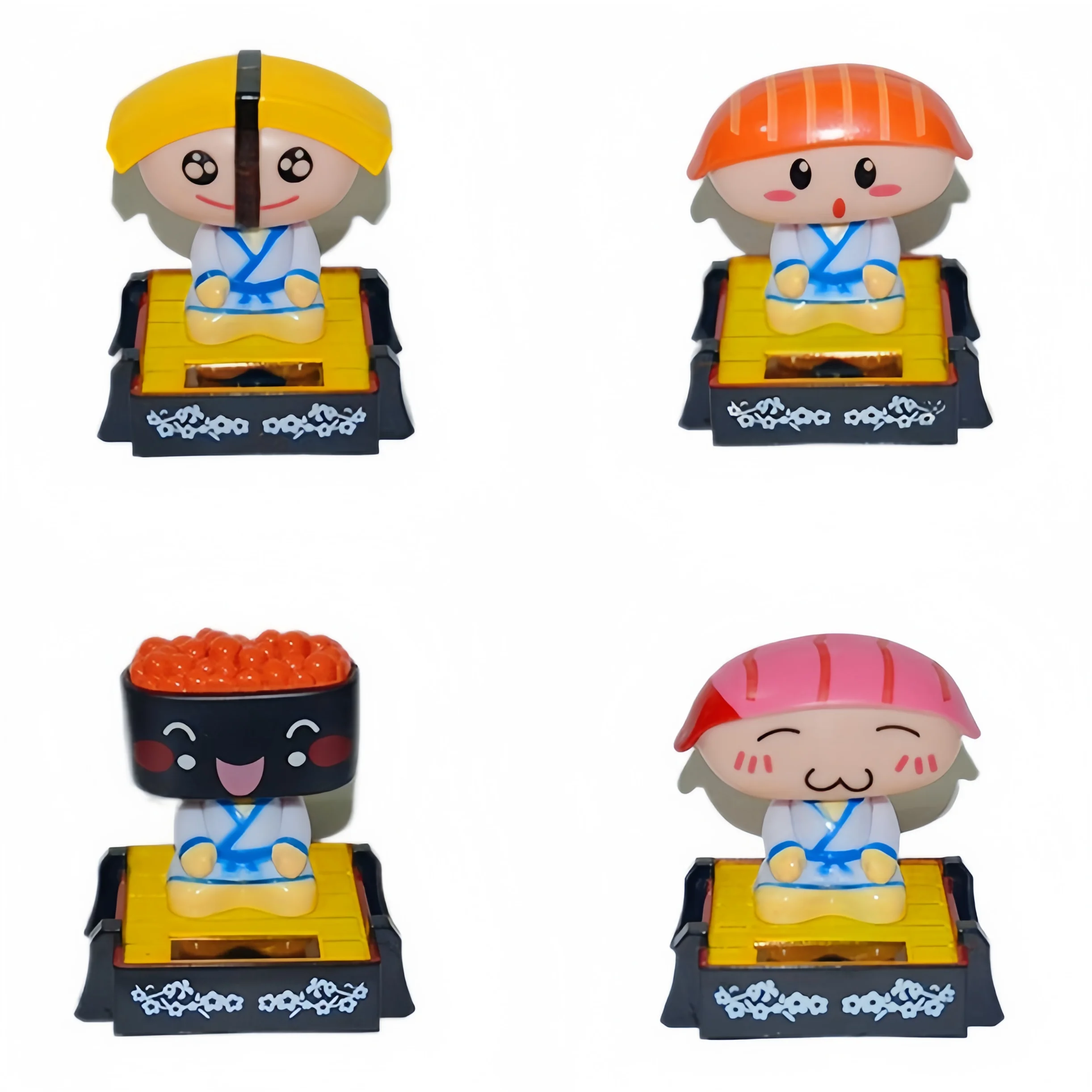 

Solar Powered Car Decoration, Automatic Sushi Doll, Air Purifier, Car Interior Decoration