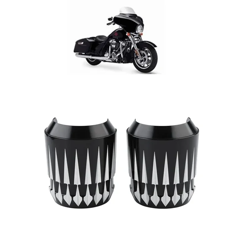 

Крышки ползунка нижней вилки мотоцикла для Harley Touring Electra Street Glide 1984-2013 FLHT FLHR FLHX FLTR 1984-2013 мотоцикл