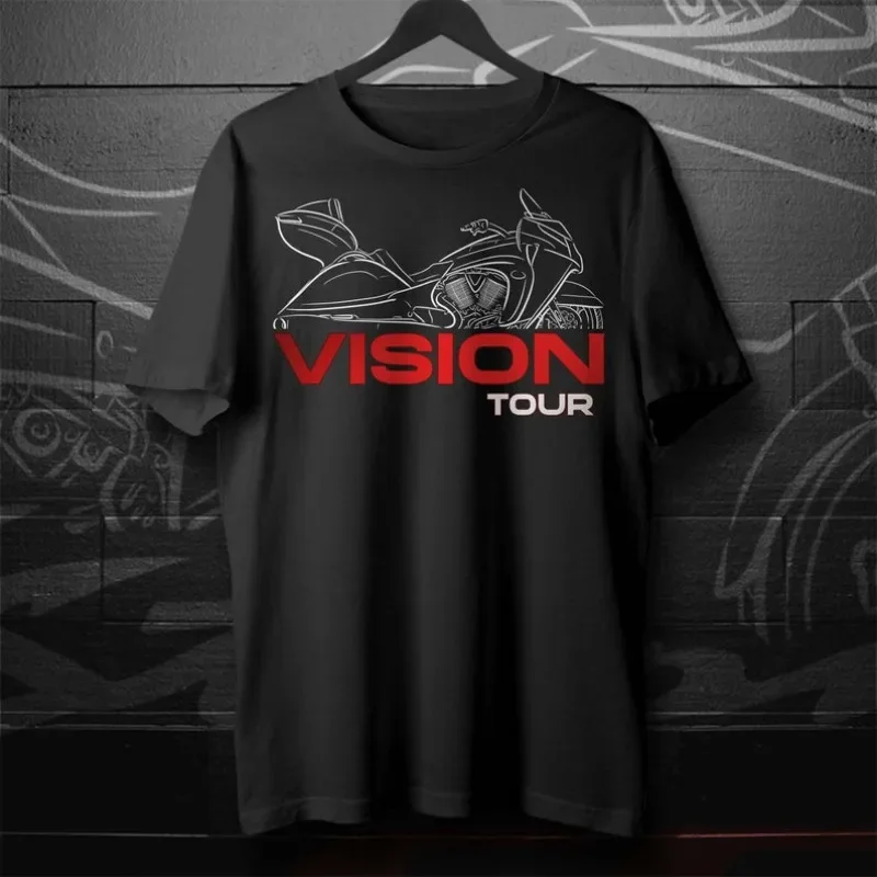 

Victorys Vision Tour T-Shirt - Motorcycle Tee Shirt for Bikers