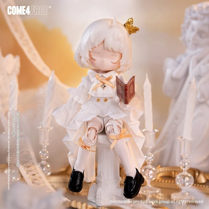 Come4free – vêtements pour bébé, série conte de fées, pour poupée Ob11 de 12 pouces, ensemble de 3 tenues, Collection début de l'aube