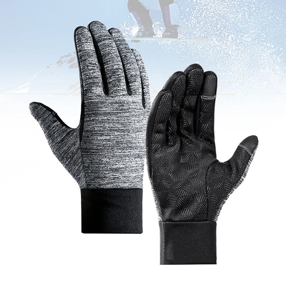 

Warm Ski Gloves Outdoor Sporting Waterproof Fishing Mens Driving Touch Conductive Non-slip