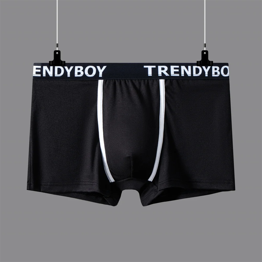 3pcs  Random color Men Classic Boxers Summer Cool Underwear