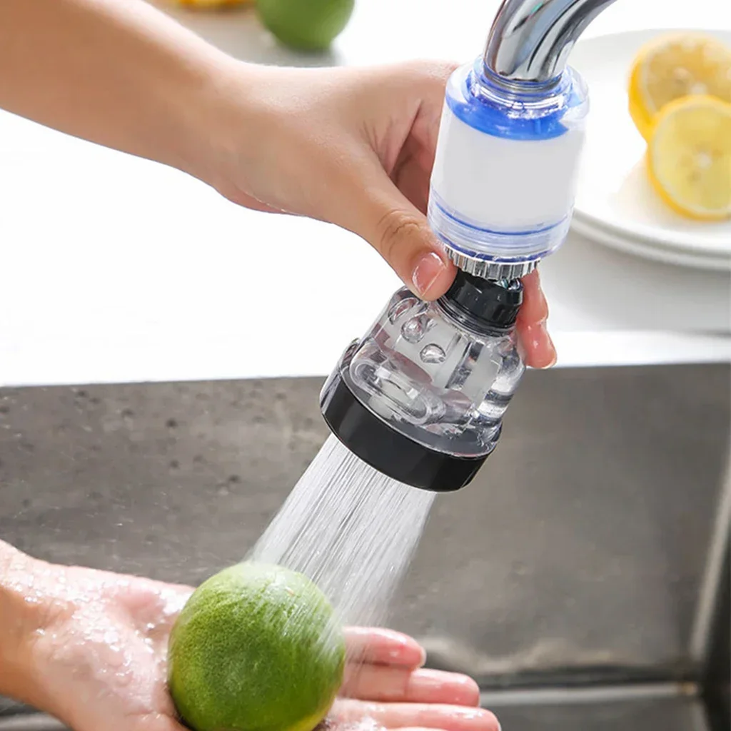 10pcs Faucet Water Filter Element Remove Chlorine Heavy Metals Filtered Showers Head Bath Filtration Purifier Soften Hard Water