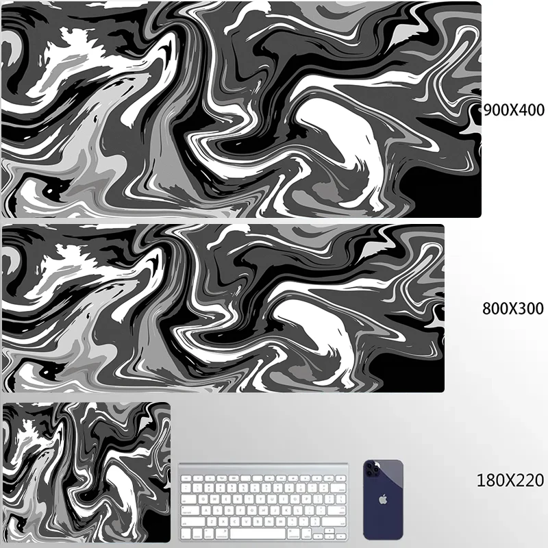 Strata Liquid 900x400 Mouse Pad Computer Laptop Anime Keyboard