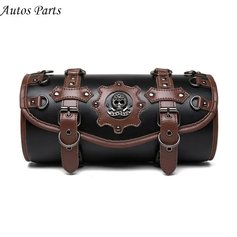 57BA Motorbike Saddlebag Tool Pouches Storage for Front Fork&Handlebar, Daily Commute
