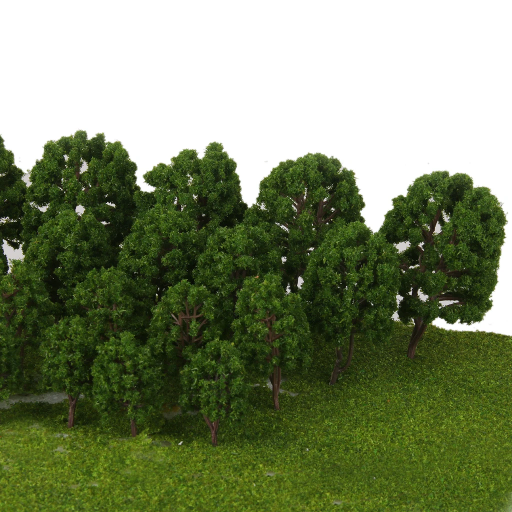 20 Multi Scale Model Tree 1: and park Forest Diorama Scenery