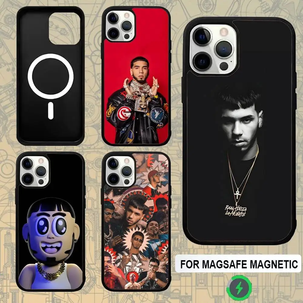 

Rapper Anuel AA Phone Case For IPhone 17,16,15,Pro,Max,Air,14,Plus,13,12,11 Magesafe Wireless Charge Cover