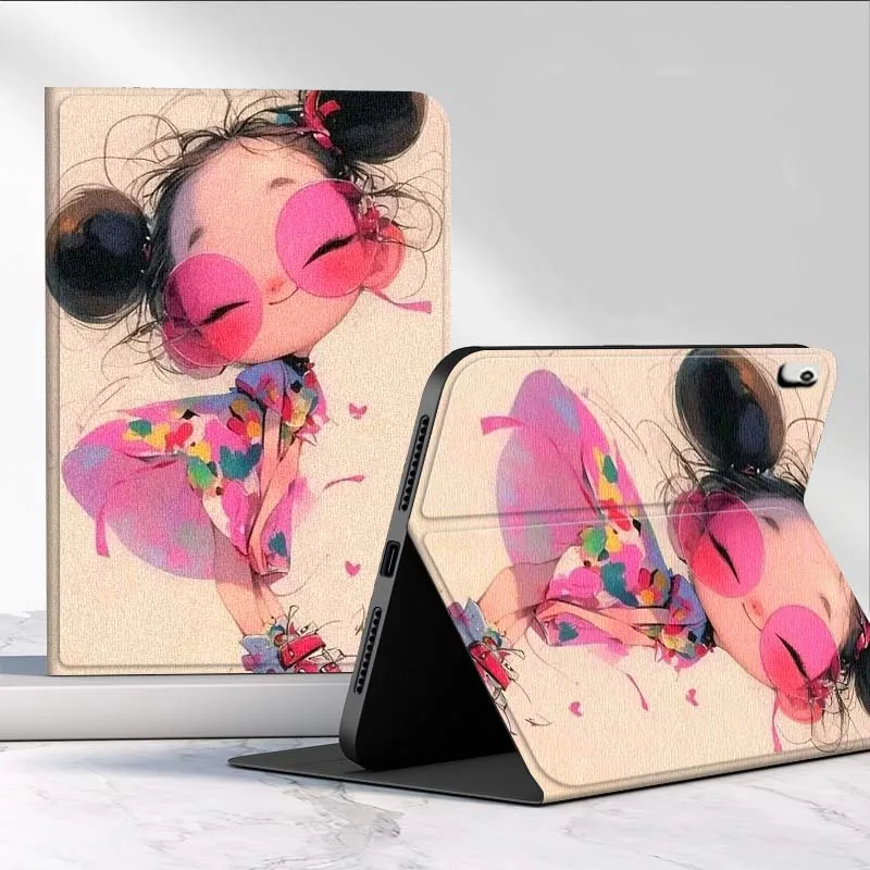 capa-para-tablet-huawei-mediapad-matepad-pro-air-12-x-t5-t10s-m6-m5-c5e-se-11-115-polegadas-com-estampa-de-menina-com-Oculos-rosa-popular