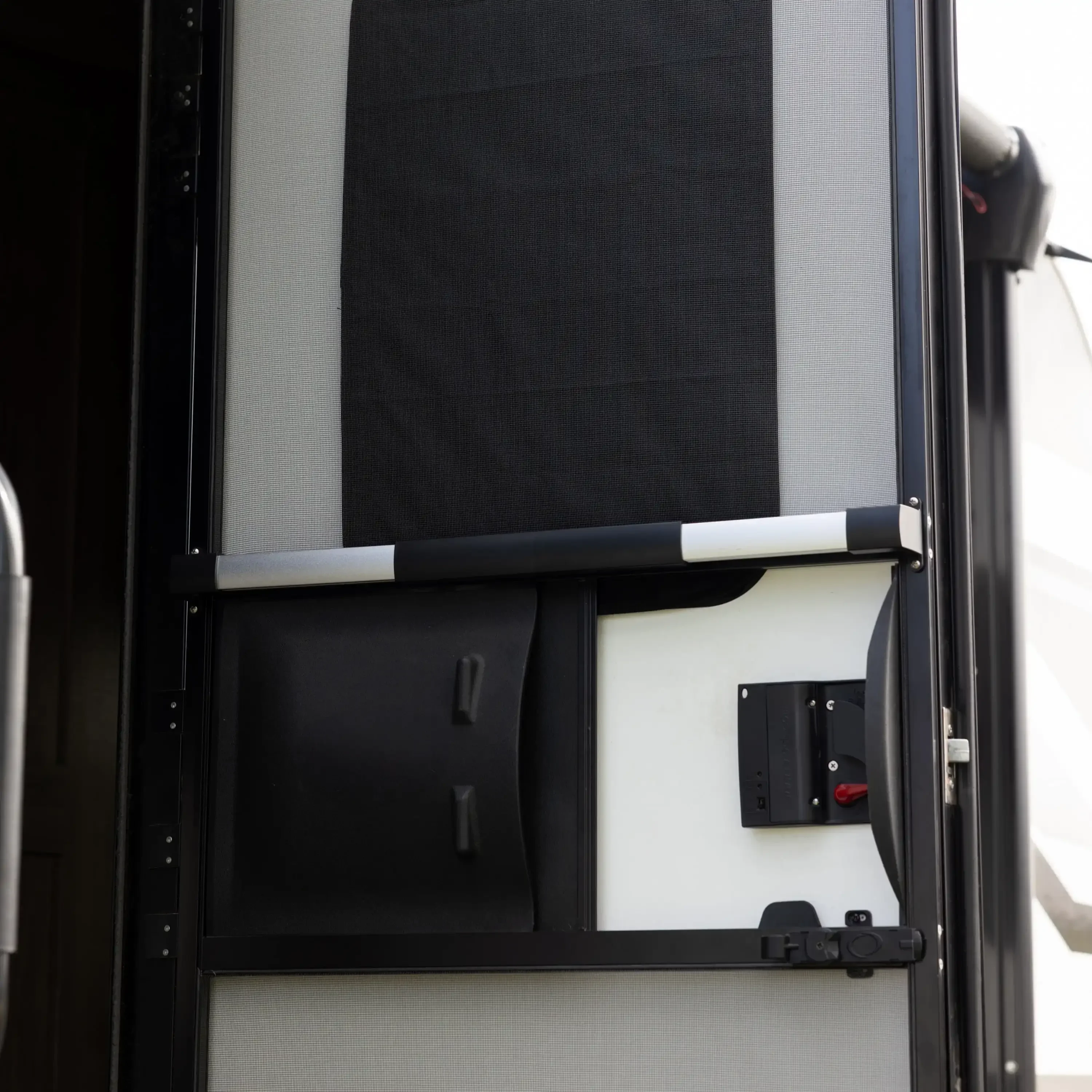 Durable Universal, Screen Door Crossbar Handle, Heavy Duty RV Door Handle