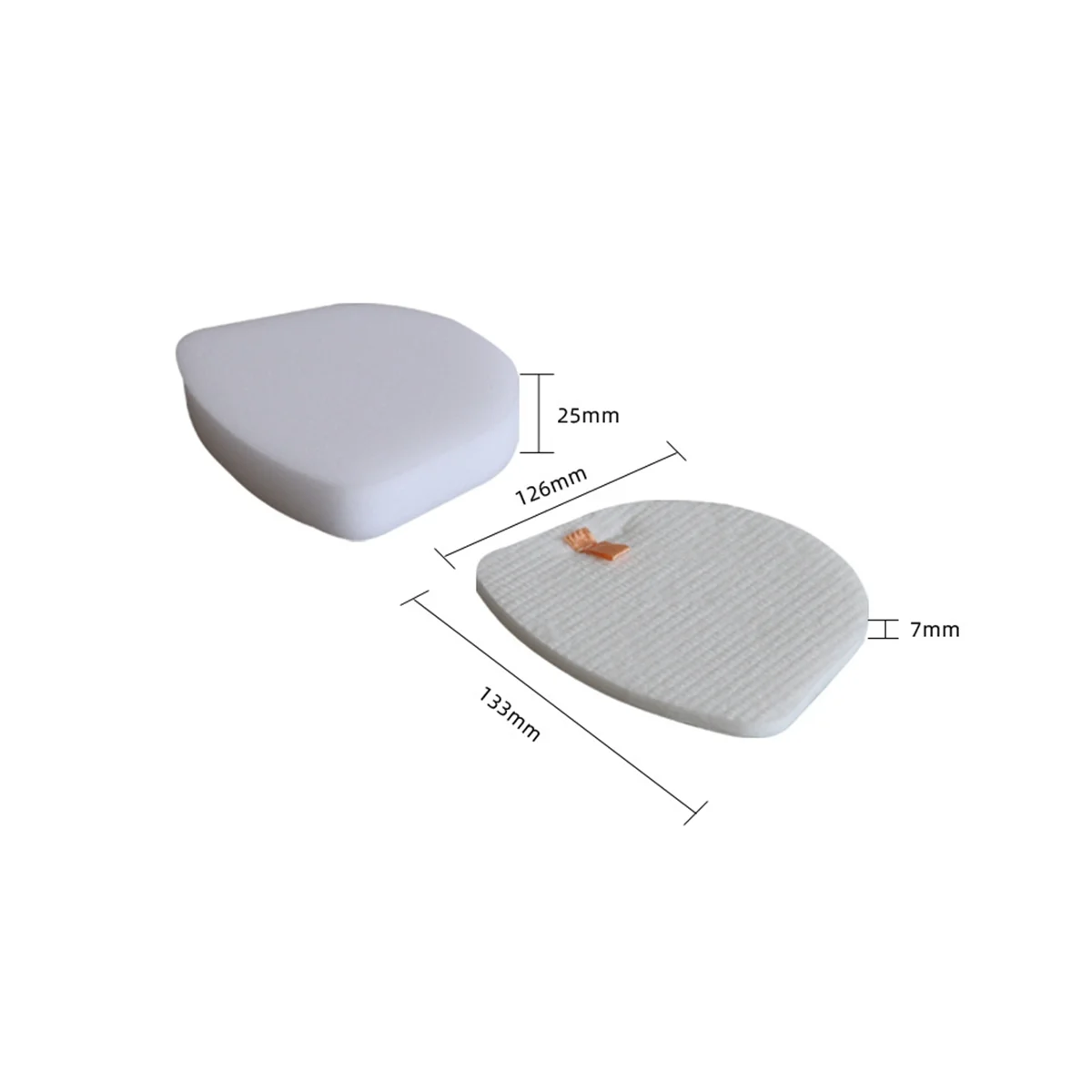 ชุดกรองเปลี่ยนสําหรับ Navigator Zero-M Lift-ความเร็วตรงสูญญากาศ UV650, ZU560, ZU560C Part XHEPA560