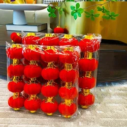 30 Pcs/set, Small Red Lanterns, Shopping Malls, Bonsai, Outdoor Pendants, Weddings, New Year Decorations, Spring Festival