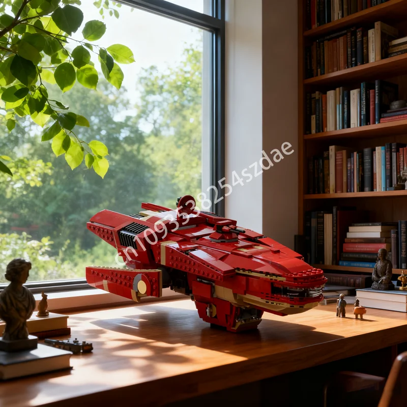 

1012pcs MOC Lantillian Short Hauler Star Battle Model Building Blocks Architecture Christmas Gifts DIY Idea Toys Brick Birthday