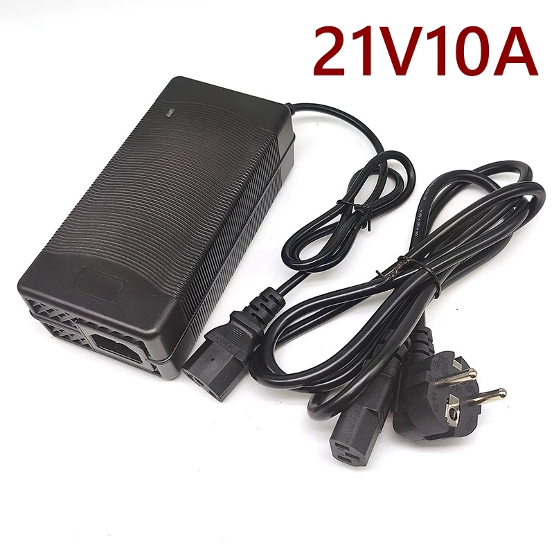 5S 21V 10A Li-ion Battery Charger 18.5V 18 Volt Lithium Fast Charging GX16 Connector