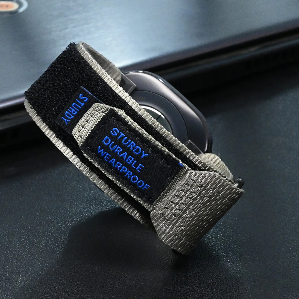 الرجال السفر حلقة النايلون حزام لسامسونج غالاكسي الترا النايلون الرياضة الفرقة لسامسونج غالاكسي الترا 47 مللي متر البرتقال سوار إكسسوارات