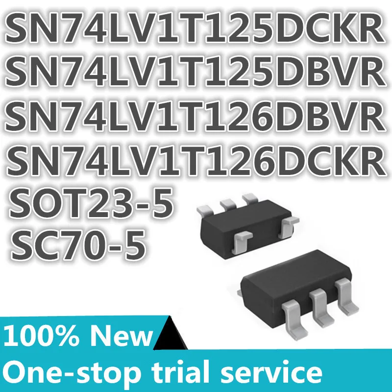 

20-3000pcs %New SN74LV1T125DCKR SN74LV1T125DBVR SN74LV1T126DBVR SN74LV1T126DCKR SOT23-5 SC70-5 Silkscreen WZ NEJ NEN WN chip