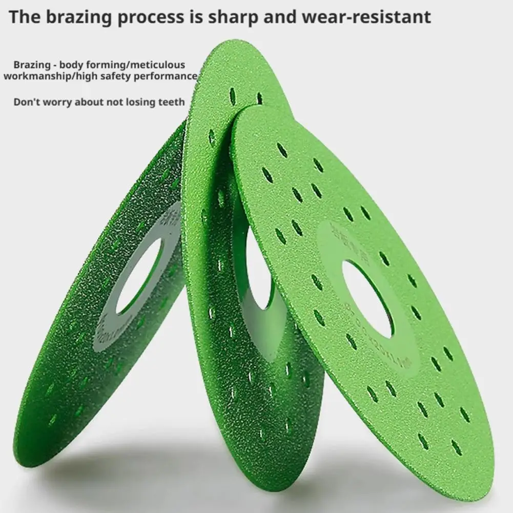 100/115/125mm Glass Cutting Blade Ceramic Tile Jade Crystal Wine Bottle Grinding Diamond Ultra-Thin Saw Blade Glass Cutting Blad