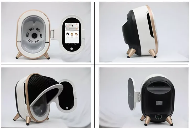 Spa Clinic Use Medical Skin Analyzer Skin and Scalp Analyzer Portable Digital Facial Skin Analyzer Machine 2024 Hot Sale