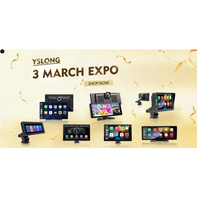 9 Inch Universal Car Multimedia Player Wireless CarPlay Android Auto Dual System Touch Screen Stereo Equipment
