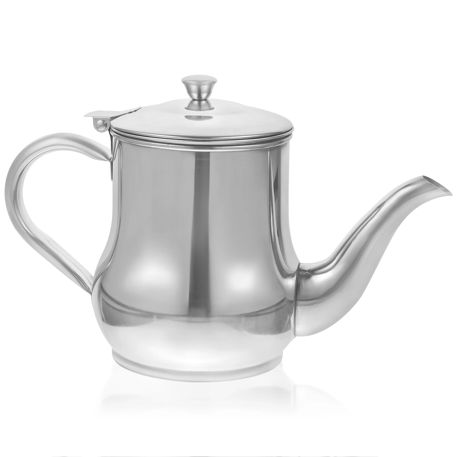 

Stainless Steel Oil Pot Kitchen Dispenser Container Filter Metal Multi-function Soy Vinegar Bottle Practical Long