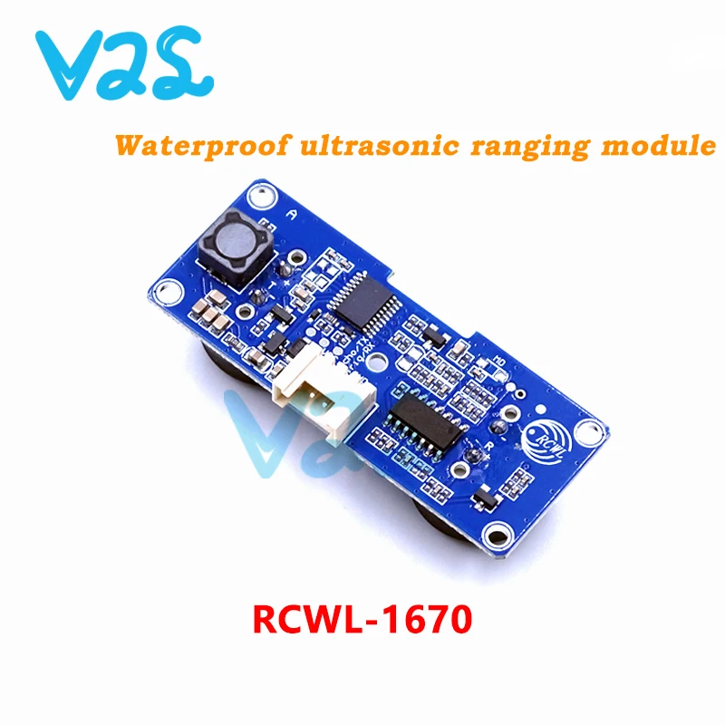 RCWL-1670 Waterproof Transceiver Split Ultrasonic Ranging Module 2cm-400cm Distance DC3-5V For Water Level Measurement