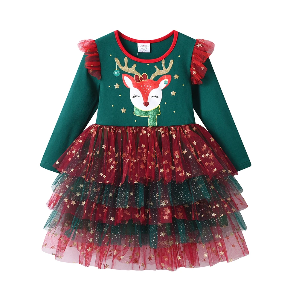 DXTON Neujahr Mädchen Kleid La – Winter Clothing Dress Up Bewertung und Preis