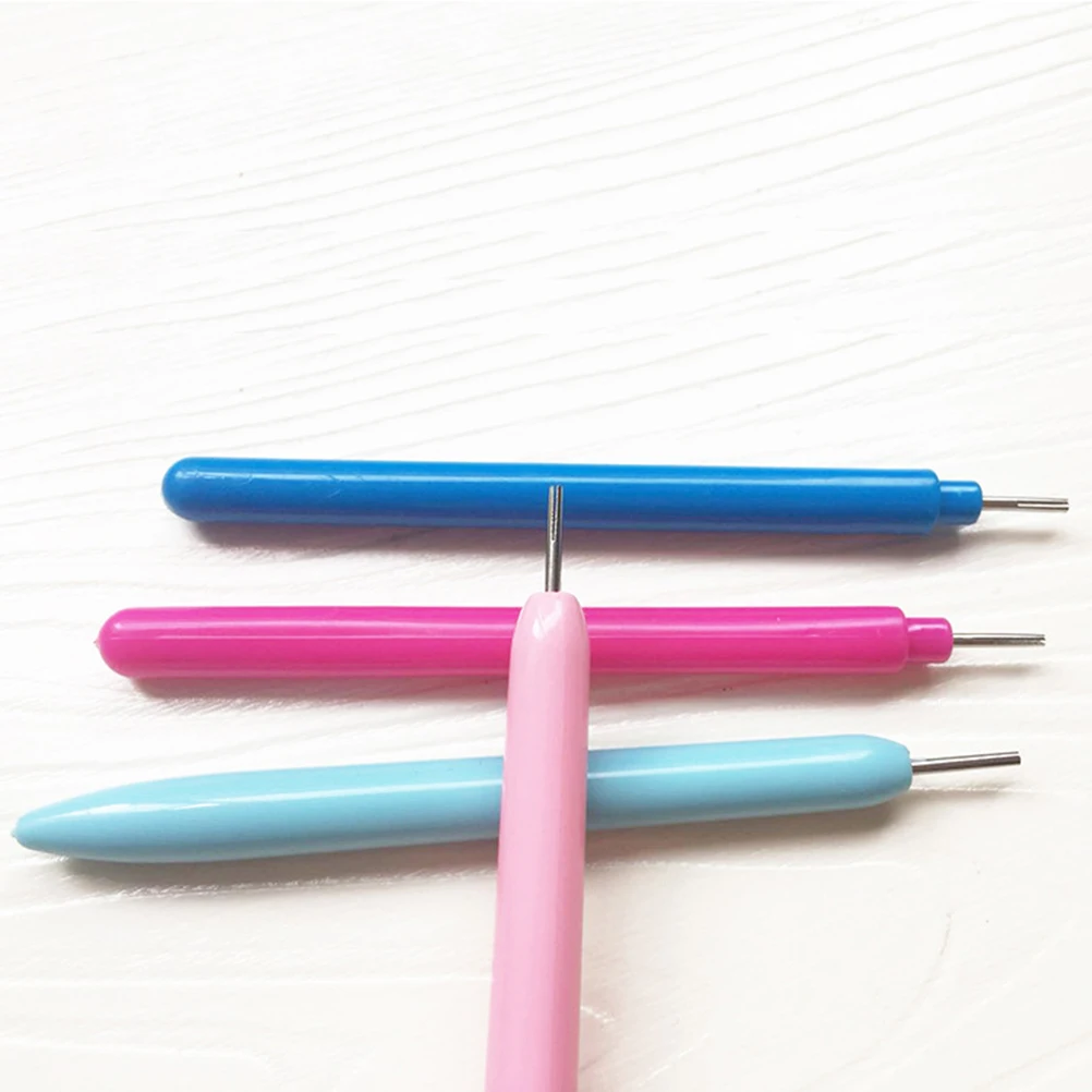 

16 pcs Paper Quilling Tools Ramified Pen Papercraft Diy Tool Needle Stainless Steel Ballpoint Non-Slip Handle Durable 3D