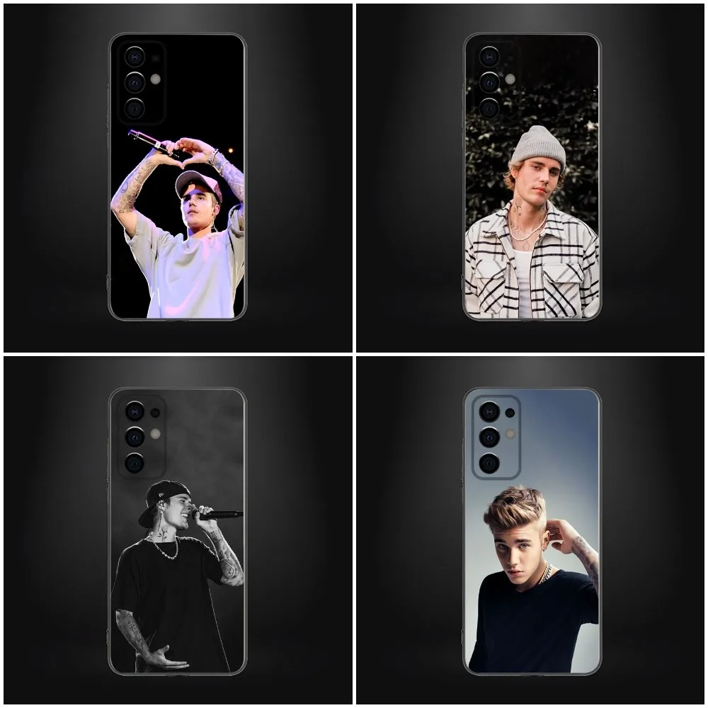 J-Justin B-BieberS CoolPic Phone Case For Samsung Galaxy A13,A21s,A22,A31,A32,A52,A53,A71,A80,A91 Soft Black Shell