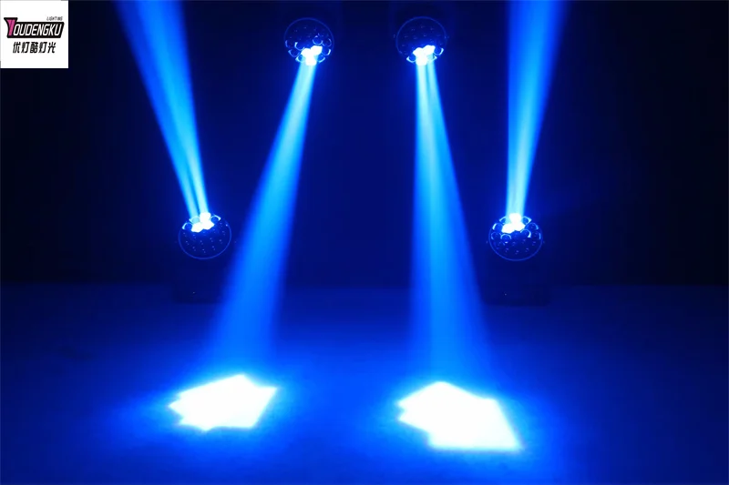 4 pièces 19*40w Rgbw 4in1 Bee Eyes Mini Led lavage + zoom phares mobiles