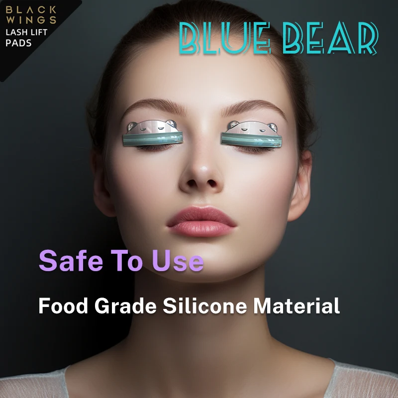 GLIMOCN, 5 pares de almohadillas permanentes de pestañas de silicona, varillas de pestañas, escudo de elevación, rizador de pestañas 3D, accesorios, herramientas aplicadoras