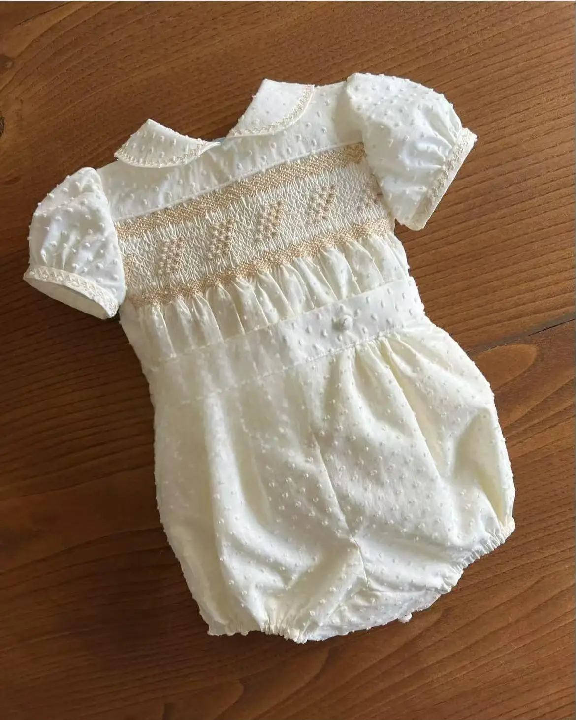 

0-6Y Boy Handmade Smocked Outfit Suit A262